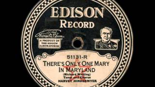 Download Lagu Harvey Hindermyer: There's Only One Mary In Maryland (1923) MP3