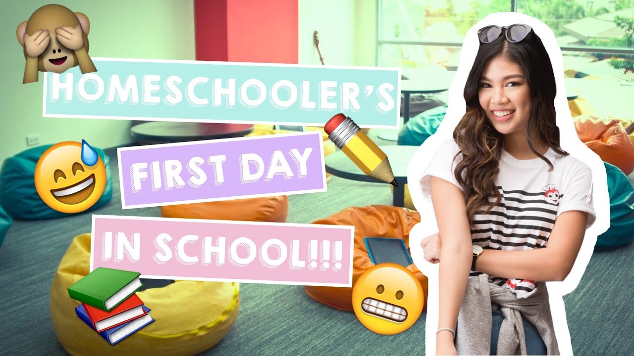 VLOG: Homeschooler's First Day In Highschool!!! | Janina Vela