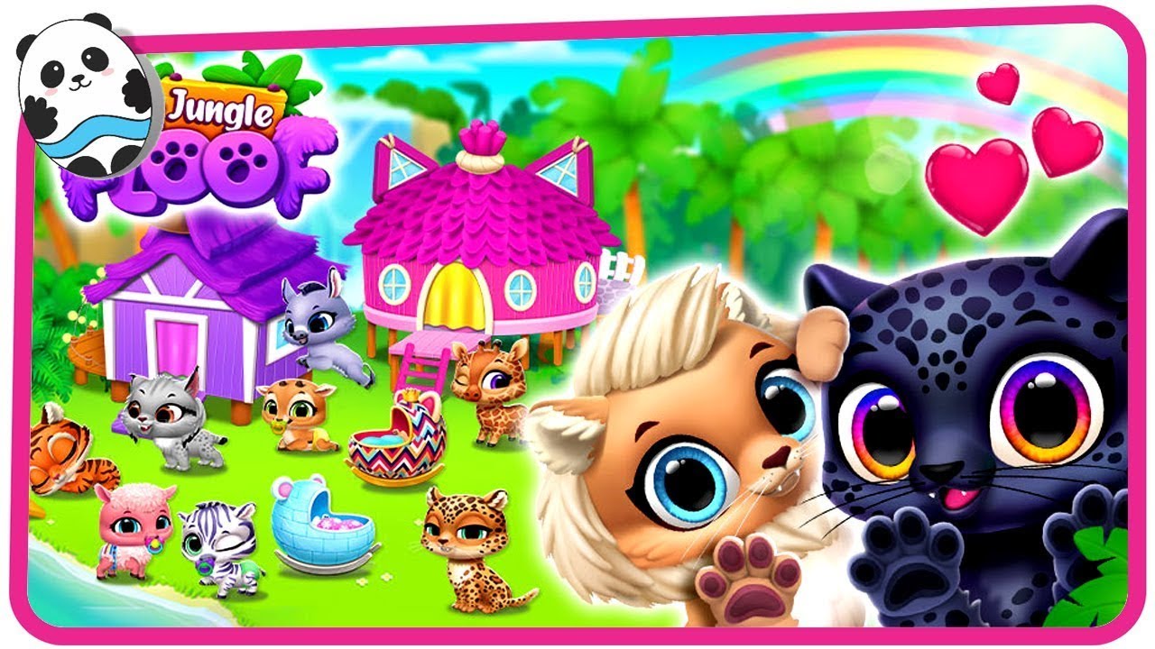 New Game😻Jungle Floof- Island Pet Care |#32 Collect Cute Jungle Animals | and open new surprise 🐣😍🎉😻