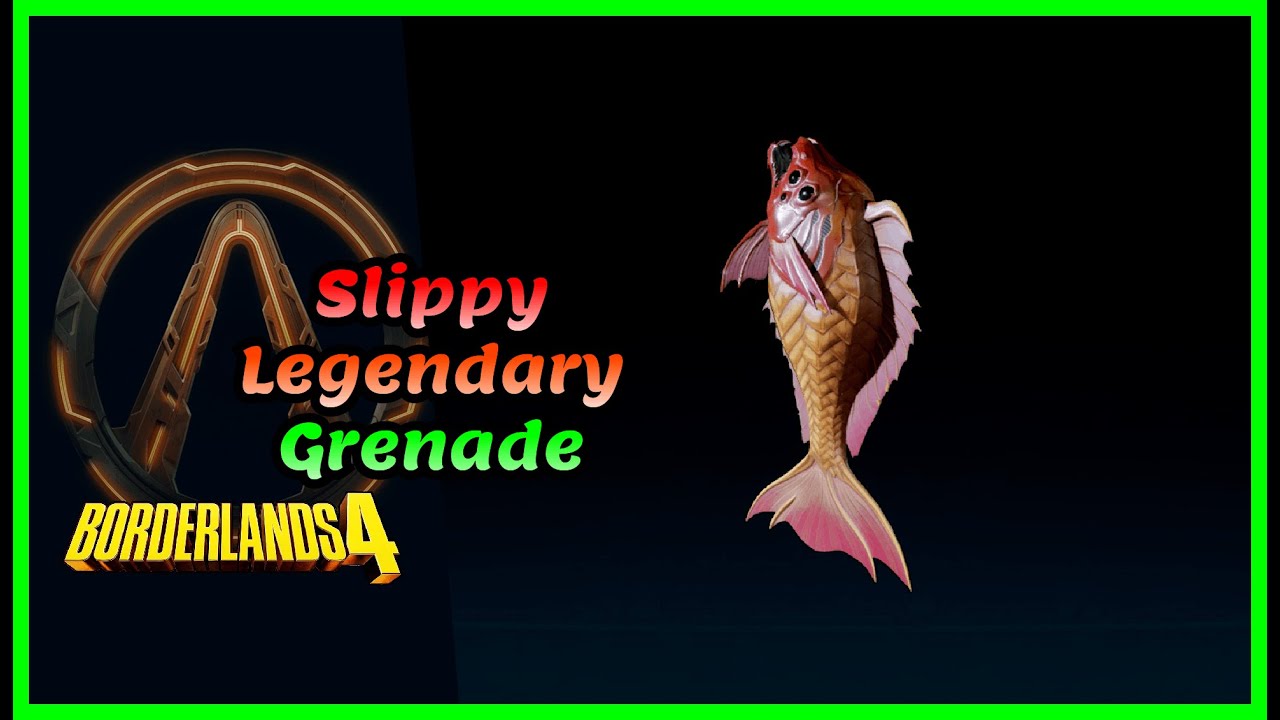 Slippy Legendary Grenade Borderlands 4 YouTube