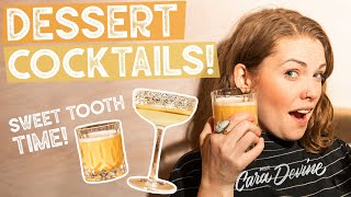 Two DELICIOUS Dessert Cocktails!