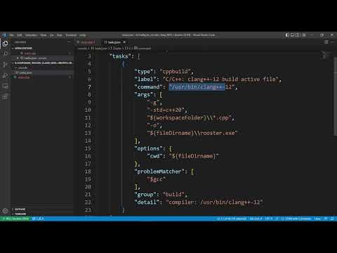 Configure Clang in Vs Code for C++  - C++ Env Linux Setup 06