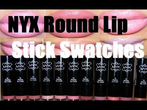 Видео: NYX Extra Creamy Round Lipstick - Индийский розовый