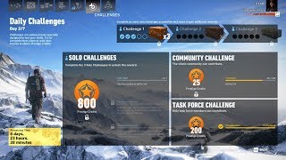 Ghost Recon Wildlands Daily Challenges Week 24 Day 2 Task Force Challenge Kill Production Boss Heads