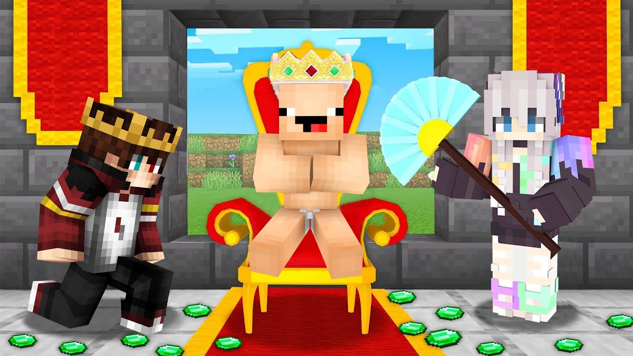 Minecraft'ta Sakar Bebek Kral Oldu 👑