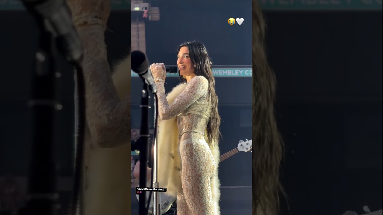 Dua Lipa, hotter than hell 🔥  - Wembley Stadium 