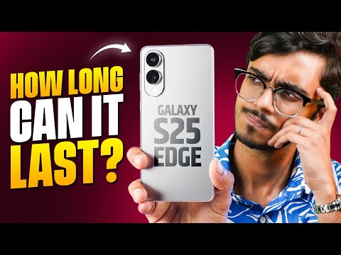 Samsung Galaxy S25 Edge Gaming Review🔥 | Great Battery life for a thin phone?