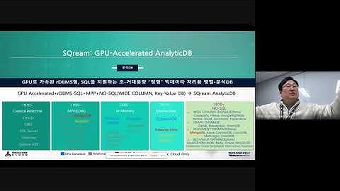 SQream-GPU Accelerated Bigdata Analytic Platform, DBMS 소개