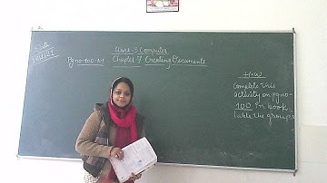 Class-3/ Computer/ Chapter-7 Creating Documents