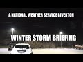 Winter Storm Briefing - December 28, 2024 - 6 am