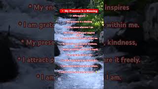 ✨ My Presence Is a Blessing | Positive Gratitude Affirmations 🙏🌿