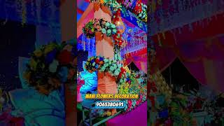 new wedding stage decoration..#wedding #decoration #explore #trending#newvideo