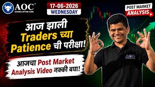 NIFTY Post Market Analysis Today | 17 June 2026 | Option Chain Analysis | Market Outlook | AOC