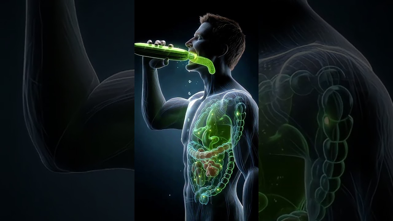 What Happens Inside Your Body After Eating vegetable | Animation | Stomach AI Generated Art 
