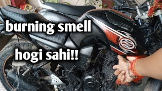 bike se burning smell kyu aati hai - burning smell from bike after a ride