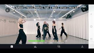 WORK - Billie #work #billie #moonsua #suhyeon #haram #tsuki #sheon #siyoon #haruna #mirrored #cover