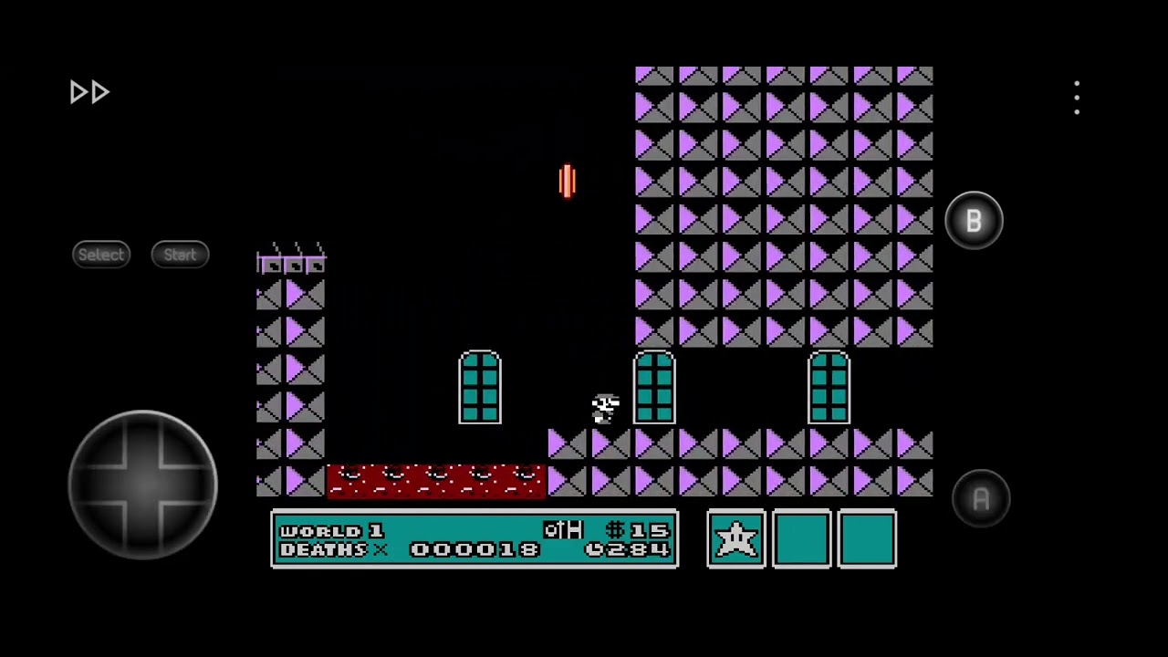 Super Goth Bros. 3 Nivel 5 Hack Kaizo Super Mario Bros. 3 Rom Hacks (Nes.Emu)