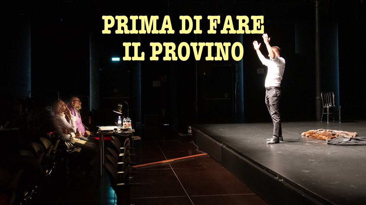 ENTRARE IN UNA SCUOLA DI TEATRO - RIFLESSIONI SU CASTING E PROVINI. Giovanni Covini / AdPersonam