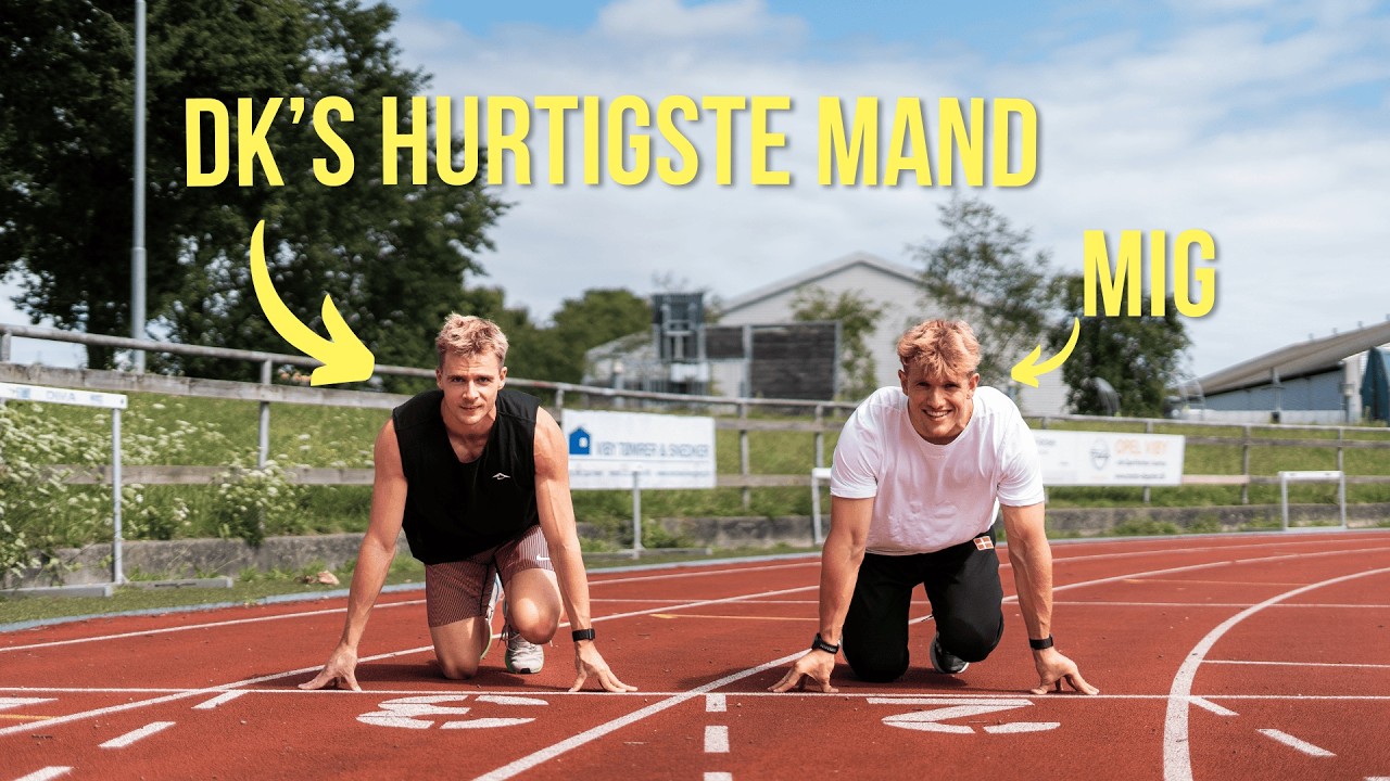 Simon er DK's hurtigeste mand, men hvor hurtigt kan han egenligt løbe? | Min Vej Til OL #4