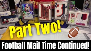 Part 2 of My Football Mail Day! Owen Gets Dressed Up As Sir Purrington?! MORE MAIL!!