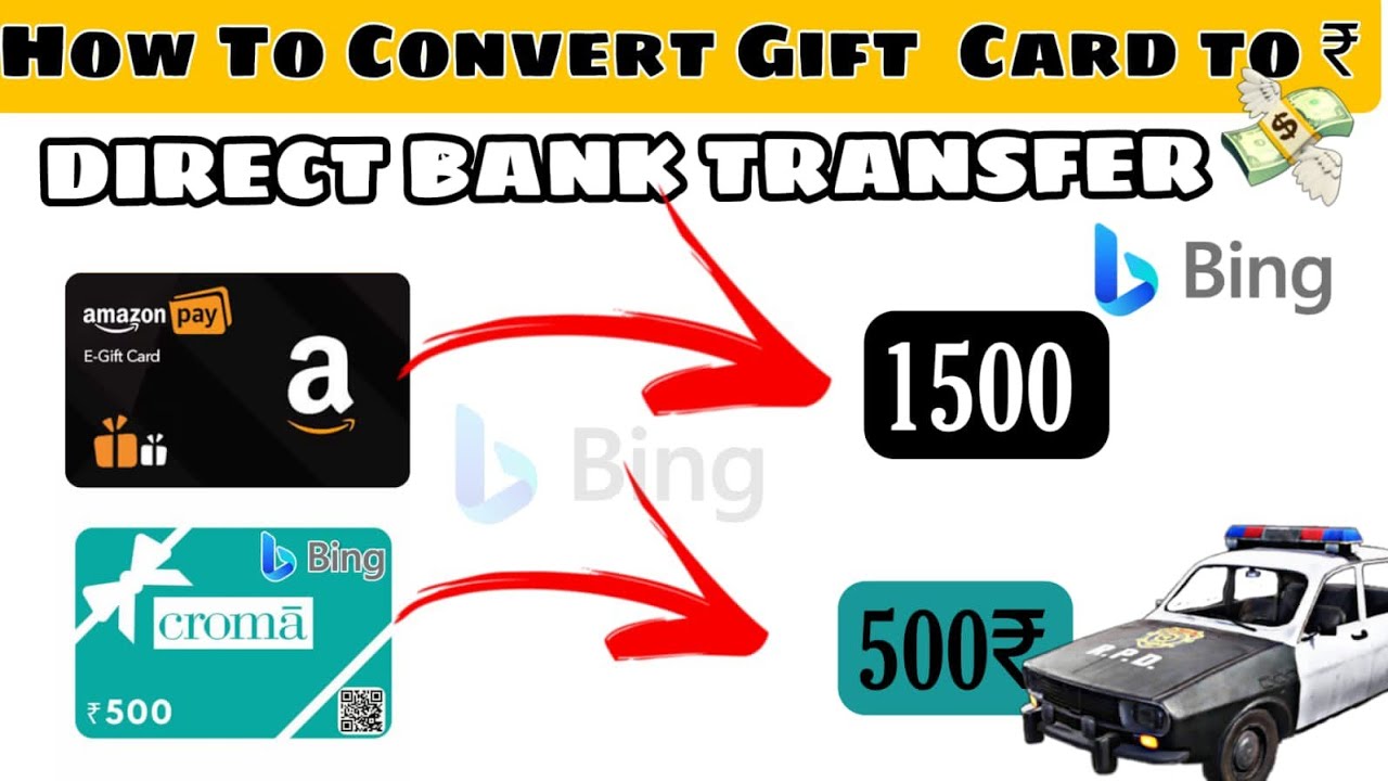 How To convert croma and Amazon gift card in bank account 💲💸 || Microsoft rewards|| bing earing