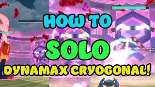 How To Solo Dynamax Cryogonal In Pokémon Go