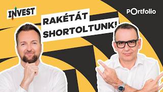 A tőzsde kedvencét shortoltuk: ez most nagyon bejött!