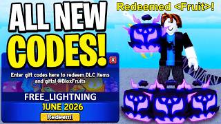 NEW BLOX FRUITS CODES JUNE 2026 🔥 ALL WORKING CODES! FREE 2X EXP, STAT RESET &amp; MORE!