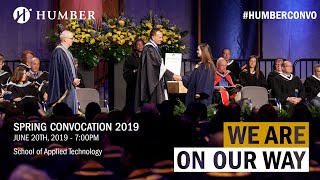 Humber Spring 2019 Convocation - School of Applied Technology