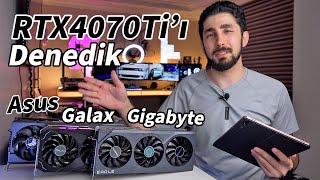 RTX4070Ti mı RTX4080 mi? “Gigabyte - Galax vs Asus!”