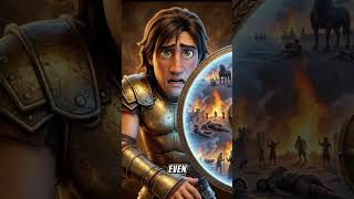The Shield of Troy That Showed the Future 🛡️🔮 #shortvideo #shorts #reels #story #fyp #history
