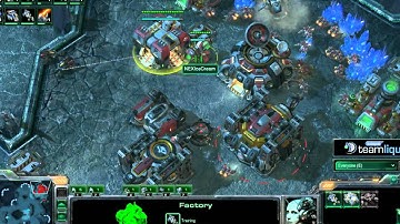 Game 1 - NEXIceCream vs NEXHack - TeamSpeak TL SC2 Open #17 Final