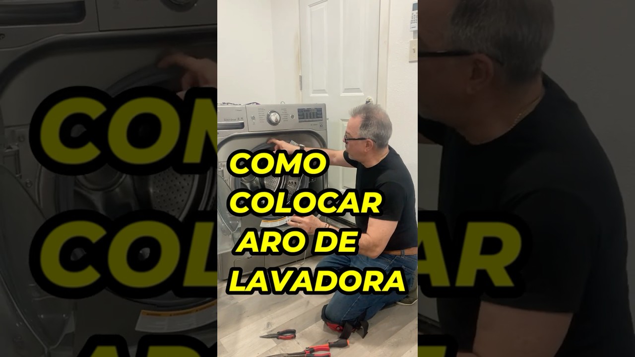 Como Colocar ABRAZADERA en Lavadora.