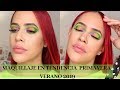 Tutorial de  Maquillaje en colores  Neon ,tendencia primavera-verano 2019/ DilsiaGlam