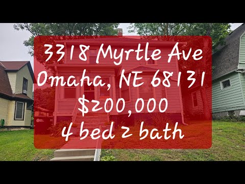 3318 Myrtle Avenue, Omaha, NE home video tour