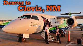 Full Flight: Denver Air Connection D328Jet Denver to Clovis, NM (DEN-CVN)