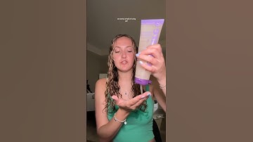 LAZY CURLY HAIR ROUTINE