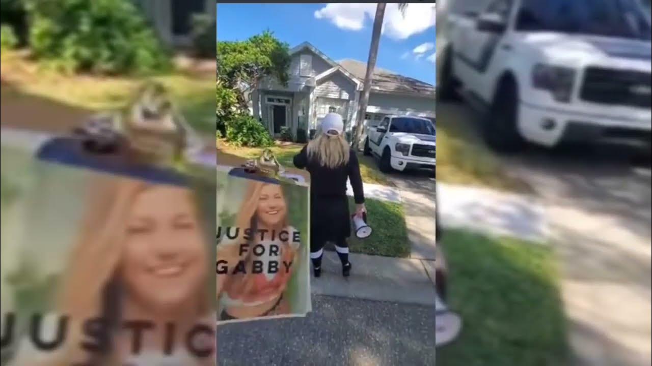 Today's updates Brian Laundrie While Protesters were at Cassie