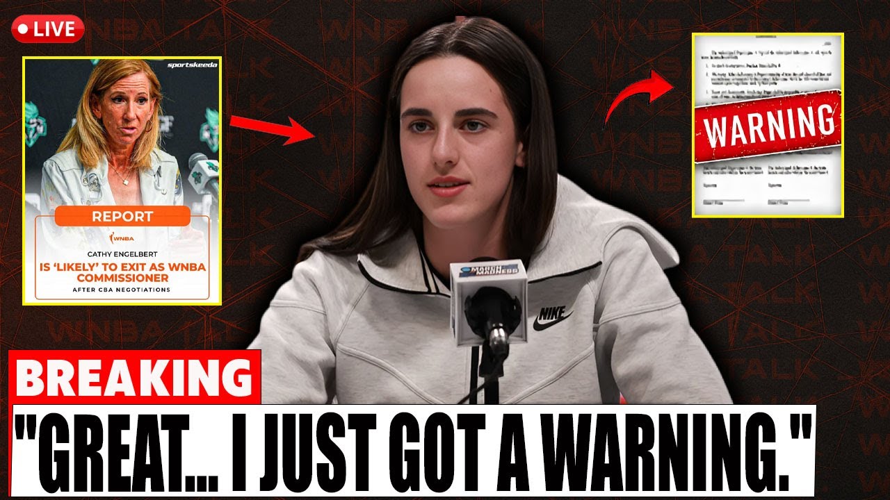 “Shock Warning to Caitlin Clark from WNBA Commissioner… Fans FURIOUS