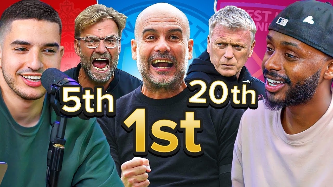 DEBATE RANKING Every CURRENT Premier League MANAGER! Win Big Sports