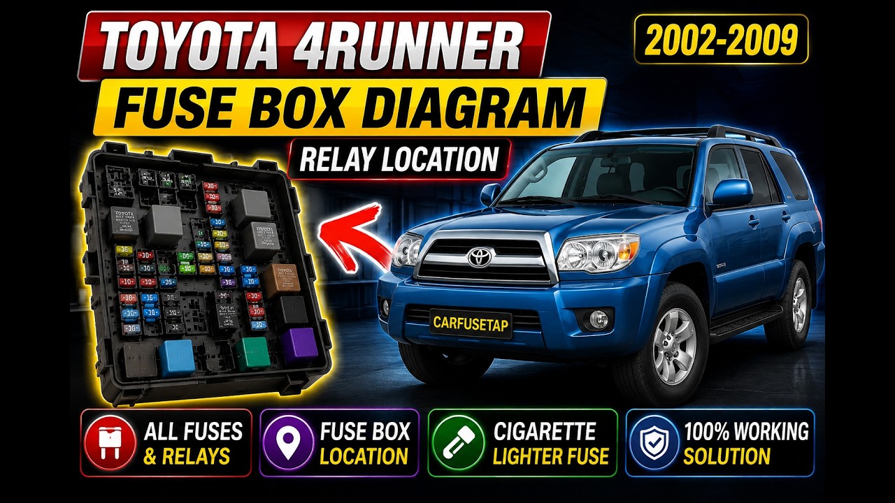 2004 toyota rav4 cigarette lighter fuse Toyota RAV4 (2006-2012) Cigarette Lighter & Radio Fuse