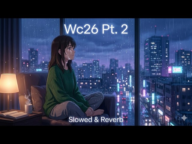 Wc26 Pt. 2 – Slowed & Reverb | Rainy Night Vibes 🌧️✨