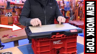 MILWAUKEE PACKOUT CUSTOMIZABLE WORK TOP- PUT TO THE TEST // MARINE GRADE PLYWOOD!