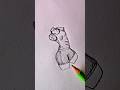 How to Draw Aesthetic Anime Poses (3/4 Angle) ✨ #foryou #drawing #art #shorts #drawingtutorial #fyp
