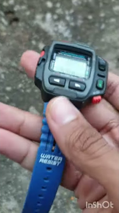 Vintage Casio Cmd 40 Remote Control Watch Vs Modern Lcd Tv - Youtube