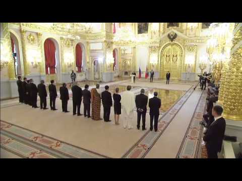 Вручение верительных грамот послами иностранных государств 19.11.2014