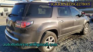 1GKKRNED5GJ278005 Gmc Acadia 2016