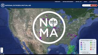 National Outage Map from Global Reach Internet Productions