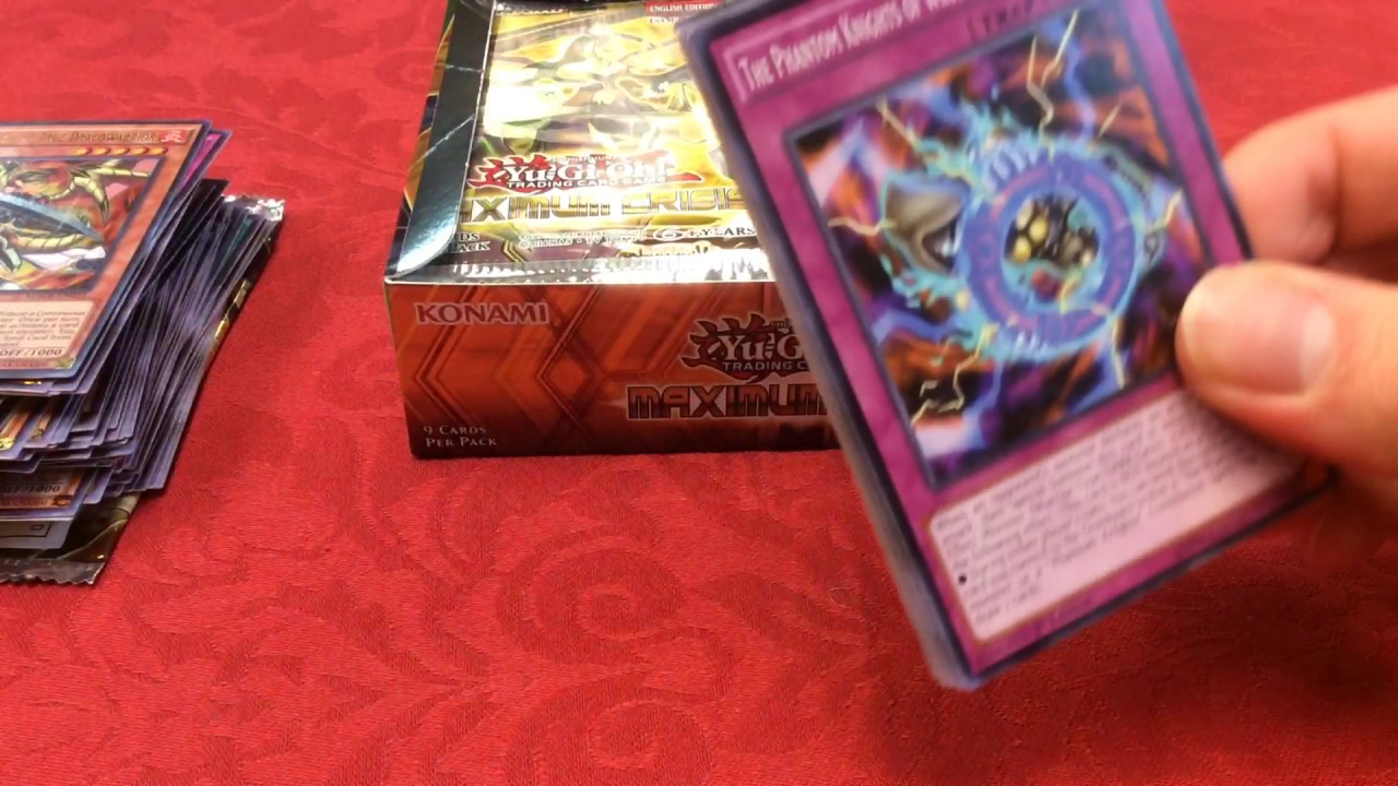 Yu-Gi-Oh Maximum Crisis Booster Box Opening