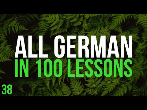 All German in 100 Lessons. Learn German . Most important German phrases and words. Lesson 38